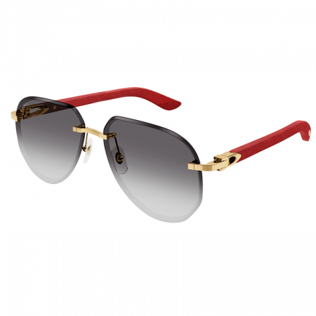 Cartier C Décor CT0440S 003 Gold Red [1]