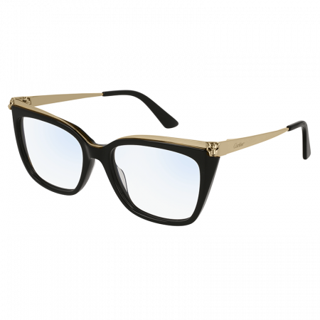 Ochelari de vedere - Cartier Panthere CT0033O 001 Gold