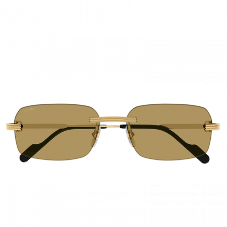 Ultimele trenduri - Cartier CT0271S 009 Gold Brown