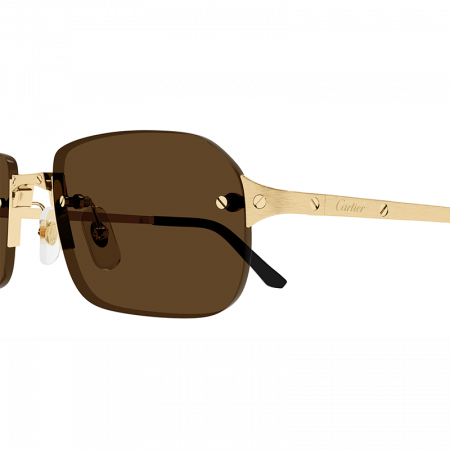 Cartier CT0460S 002 Brown Gold [2]