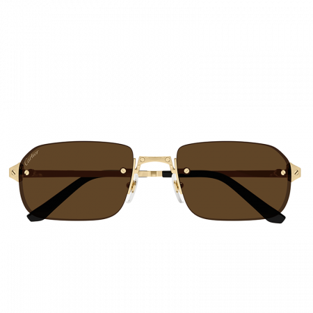 Ultimele trenduri - Cartier CT0460S 002 Brown Gold