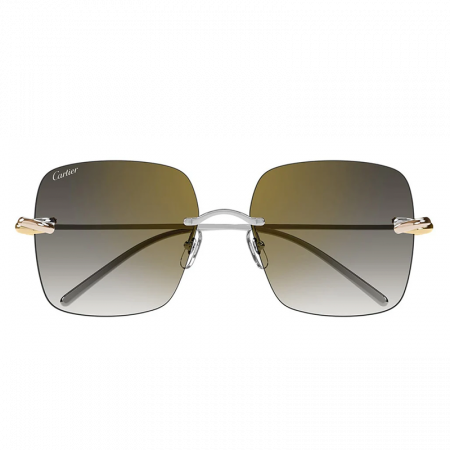 Ultimele trenduri - Cartier Trinity CT0508S 002 Silver