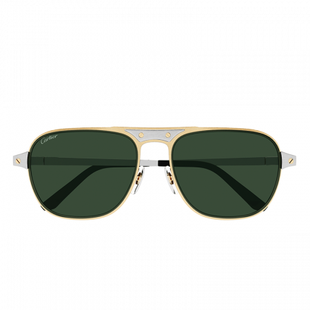 Bărbați - Cartier CT0532S 002 Gold Silver Green