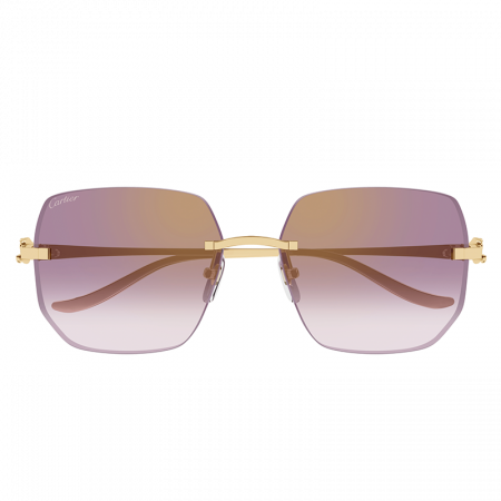 Ultimele trenduri - Cartier Panthere CT0549S 004 Gold Violet