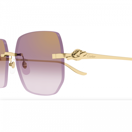 Cartier Panthere CT0549S 004 Gold Violet [2]