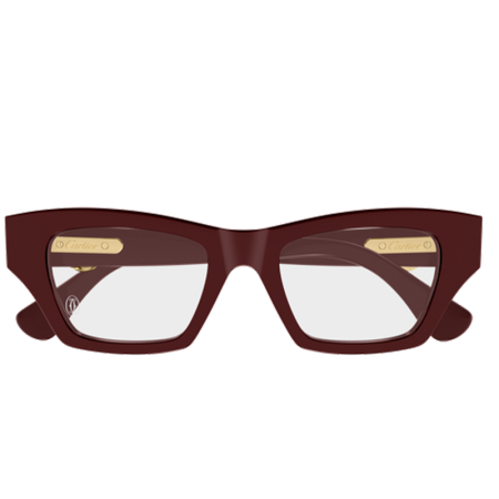 Materiale prețioase - CT0639O 008 Panthere de Cartier Glasses