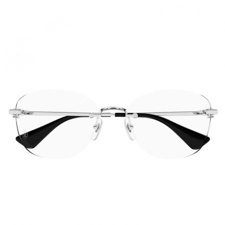 Ochelari de vedere - Cartier Double C CT0414O Silver