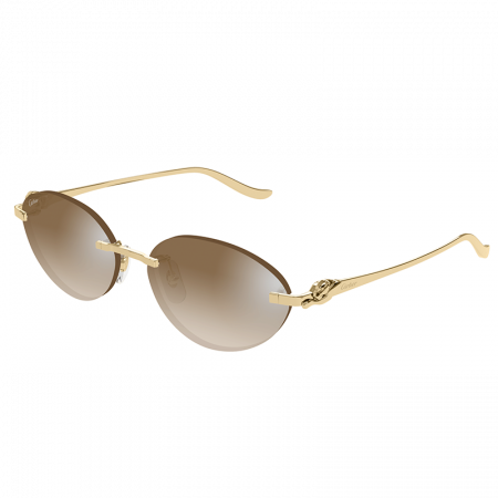 Cartier Panthere CT0504S 003 Gold Brown [1]