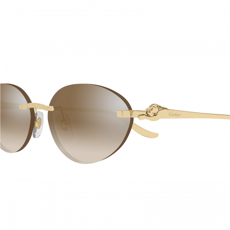 Cartier Panthere CT0504S 003 Gold Brown [2]