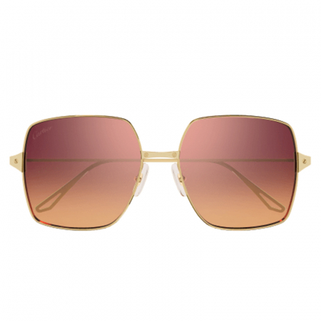Branduri - Cartier Santos CT0297S 003 Gold Red