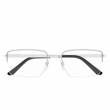 Ochelari de vedere - Cartier Santos CT0554O 002 Silver