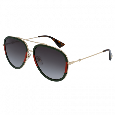 Gucci GG0062S 003 Gold Green [1]