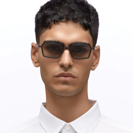 Ochelari de soare - Kuboraum H15 RH Dark Gun Metal