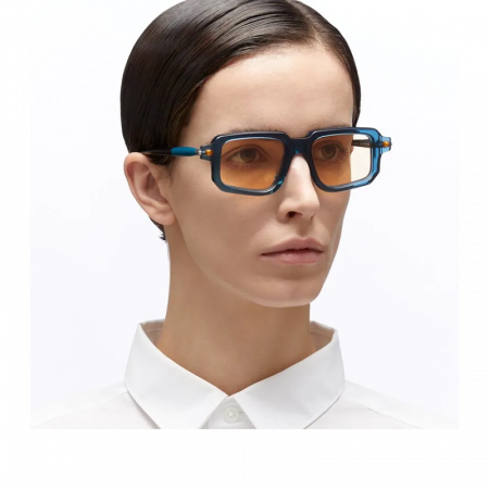 Ochelari de soare - Kuboraum P23 BBY Petrol Blue Light Orange