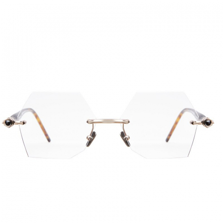 Branduri - Kuboraum P53 Black Matt Dark Tortoise