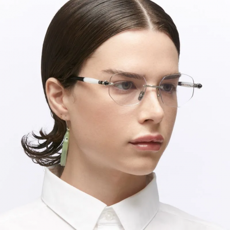 Branduri - Kuboraum P62 54-18 Silver White Black Shine