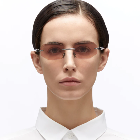 Ochelari de soare - Kuboraum P63 Military Green Light Pink