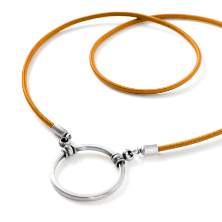 Lanțuri - La Loop The Gil 705 Marigold Stretch with Antique Silver