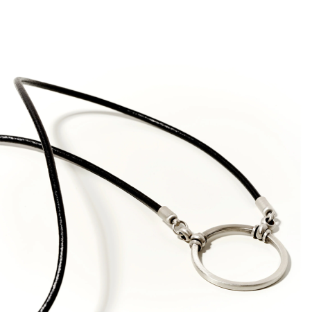 La Loop The Stockard 577 Black Leather Antique Silver [1]