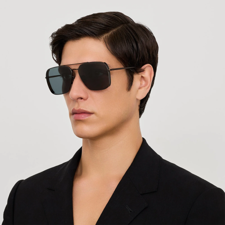 Ochelari de soare - Linda Farrow Asher LFL1122 Matt Nickel