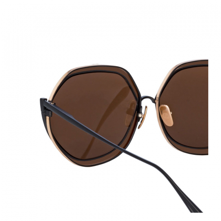 Linda Farrow Aspen Matt Nickel Rose Gold [2]