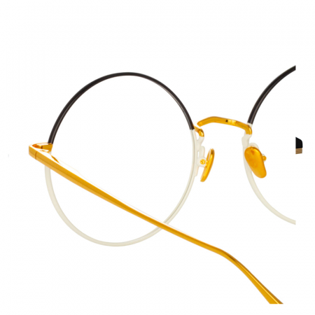Linda Farrow Bea LFL1333 Black and Gold [3]