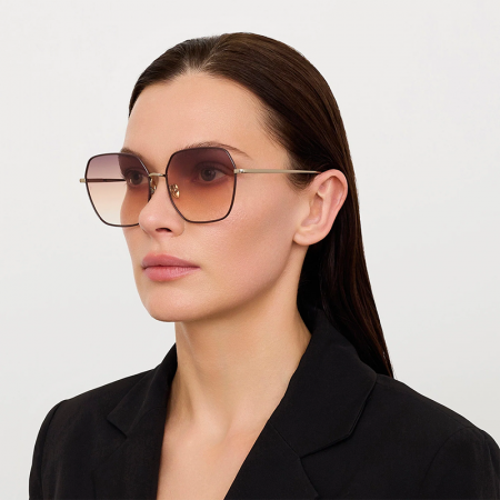 Ultimele trenduri - Linda Farrow Darcie LFL1576 C2 Brown Gold