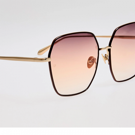 Linda Farrow Darcie LFL1576 C2 Brown Gold [4]