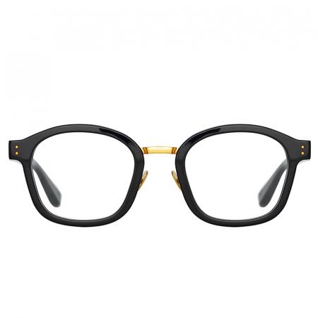 Ochelari de vedere - Linda Farrow Hunter Black and Gold