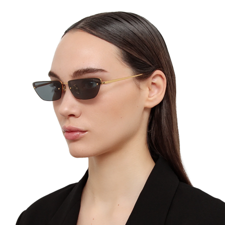 Ultimele trenduri - Linda Farrow LFL1513 C1 Cleo 22K gold and Grey