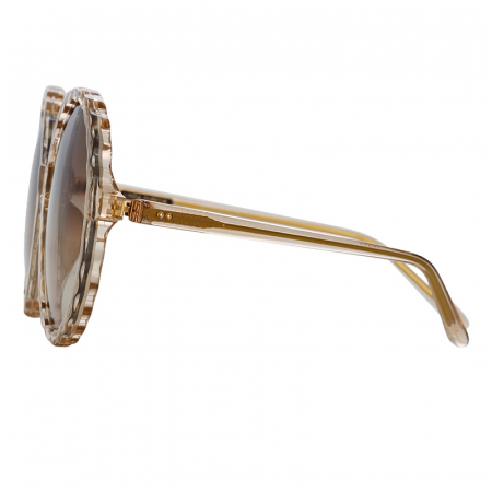 Linda Farrow Nova Round in Ash [1]