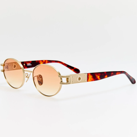 Linda Farrow Phoebe LFL1657 22K Gold Camel [3]