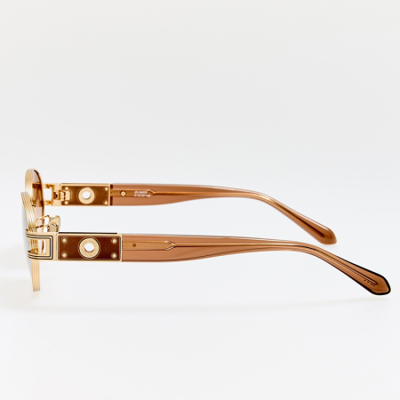 Linda Farrow Phoebe LFL1657 C3 Matt Champagne Mocha [5]
