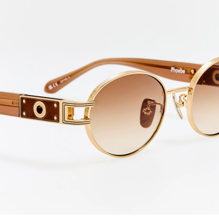 Linda Farrow Phoebe LFL1657 C3 Matt Champagne Mocha [4]