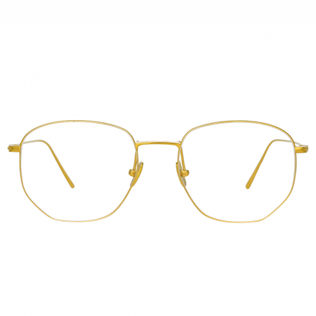 Ochelari de vedere - Linda Farrow Rohe Angular In Yellow Gold