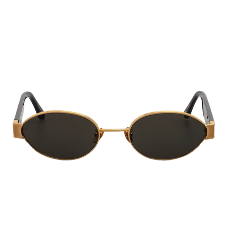 Linda Farrow Sadie LFL1469 22K Gold Grey [2]
