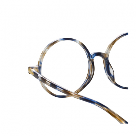 Linda Farrow Spire in Blue Tortoiseshell [2]
