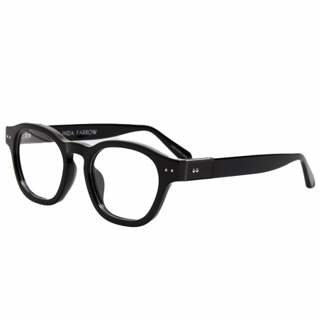 Linda Farrow Talbot LFL1404 Black Matt Nickel [1]