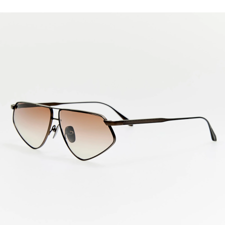 Linda Farrow Tarian LFL1702 C2 Matt Nickel Mocha [4]