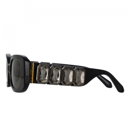 Linda Farrow x Nima Benati Lola in Black and Gemstone [1]