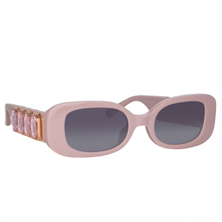 Linda Farrow x Nima Benati Lola in Pink and Gemstone [3]