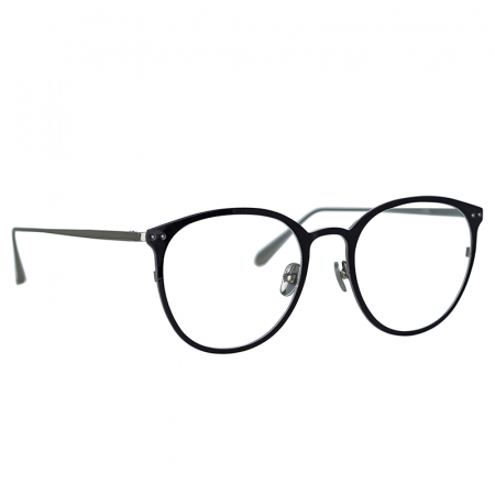 Linda Farrow Zephyr LFL1370 Black and Silver [1]