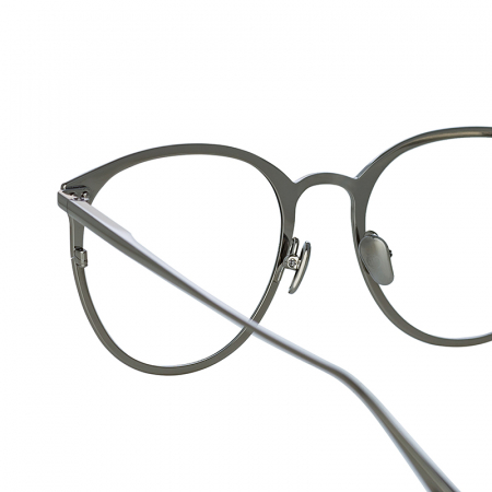 Linda Farrow Zephyr LFL1370 Black and Silver [3]