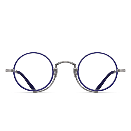 Ochelari de vedere - Matsuda 10103H-I Antique Silver - Navy