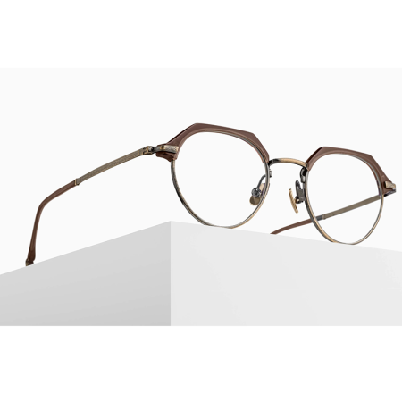 Matsuda M2064  Matte Taupe Antique Gold [2]