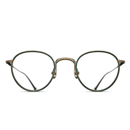 Ochelari de vedere - Matsuda M3085-I Antique Gold Bottle Green