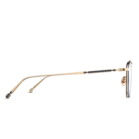 Matsuda M3157 Brushed Gold - Navy [1]