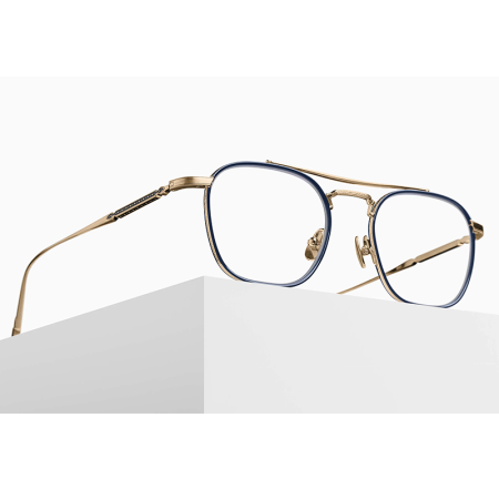 Matsuda M3157 Brushed Gold - Navy [2]