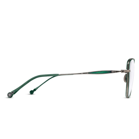 Matsuda M3159 Antique Silver Matte Bottled Green [1]
