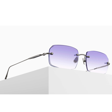 Matsuda M5004 Antique Silver Cafe Blue Gradient [2]